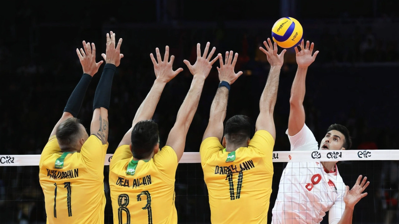 Vitória do Brasil sobre a Polônia no Vôlei Masculino nas Olimpíadas 2024